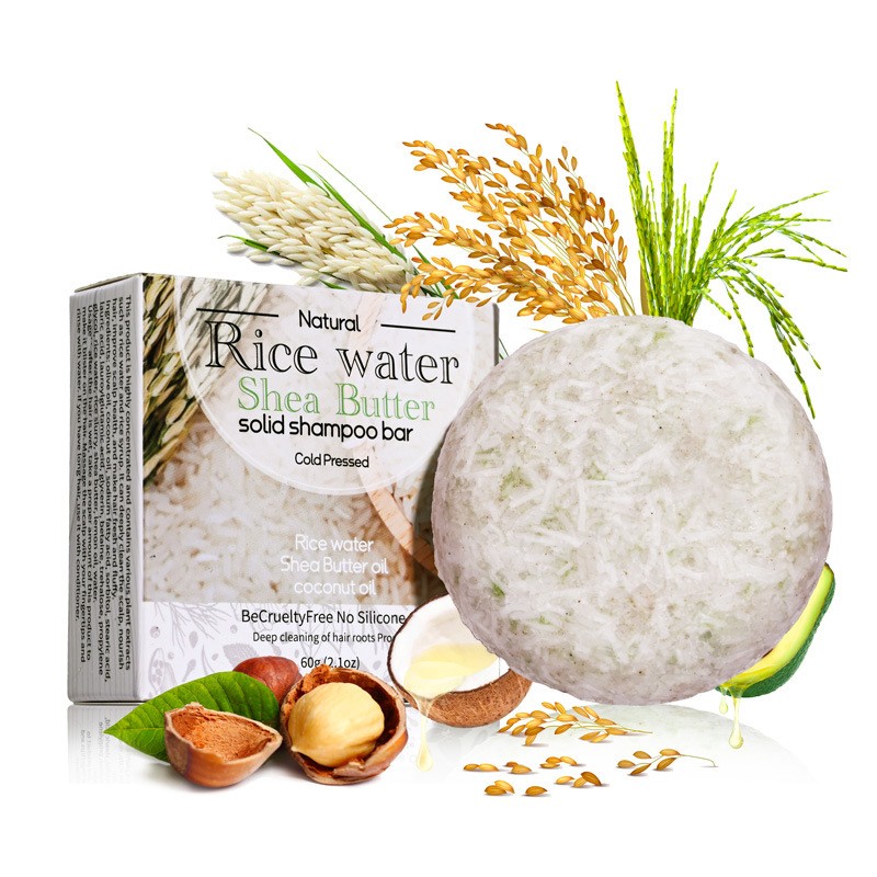 Hair Care Tonic - XF 60g Rice Shampoo Bar 100%
