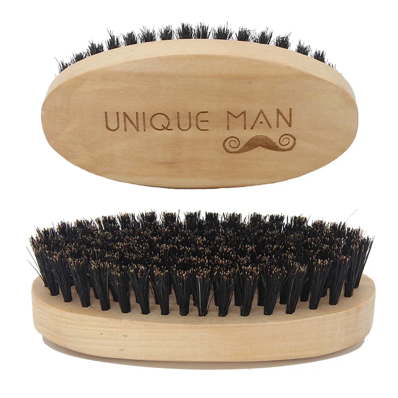 Hair Care For Wavy Hair - Wooden Hair Beard Brush For Men