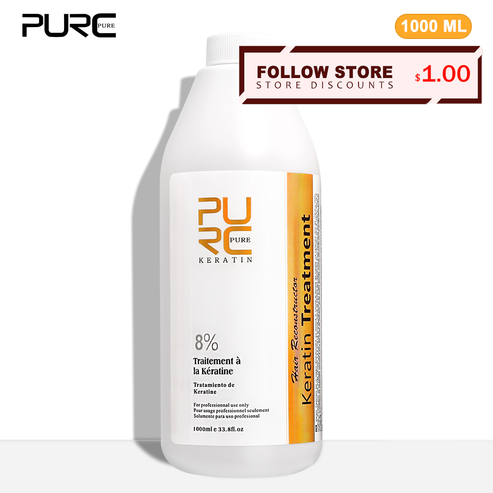 Hair Care In Salon - PURC 8% Keratin Smoothing Treatment Frizzy