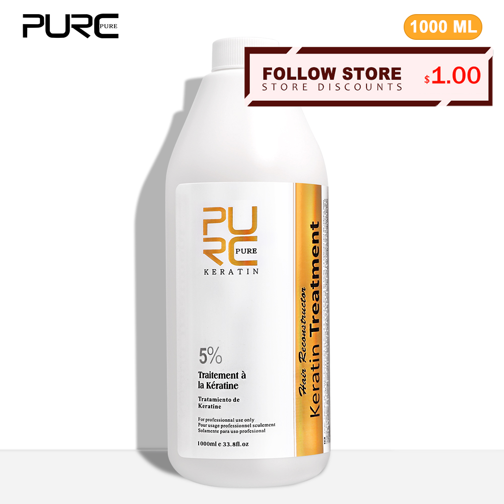Hair Care In Salon - PURC 5% Keratin Smoothing Treatment Frizzy