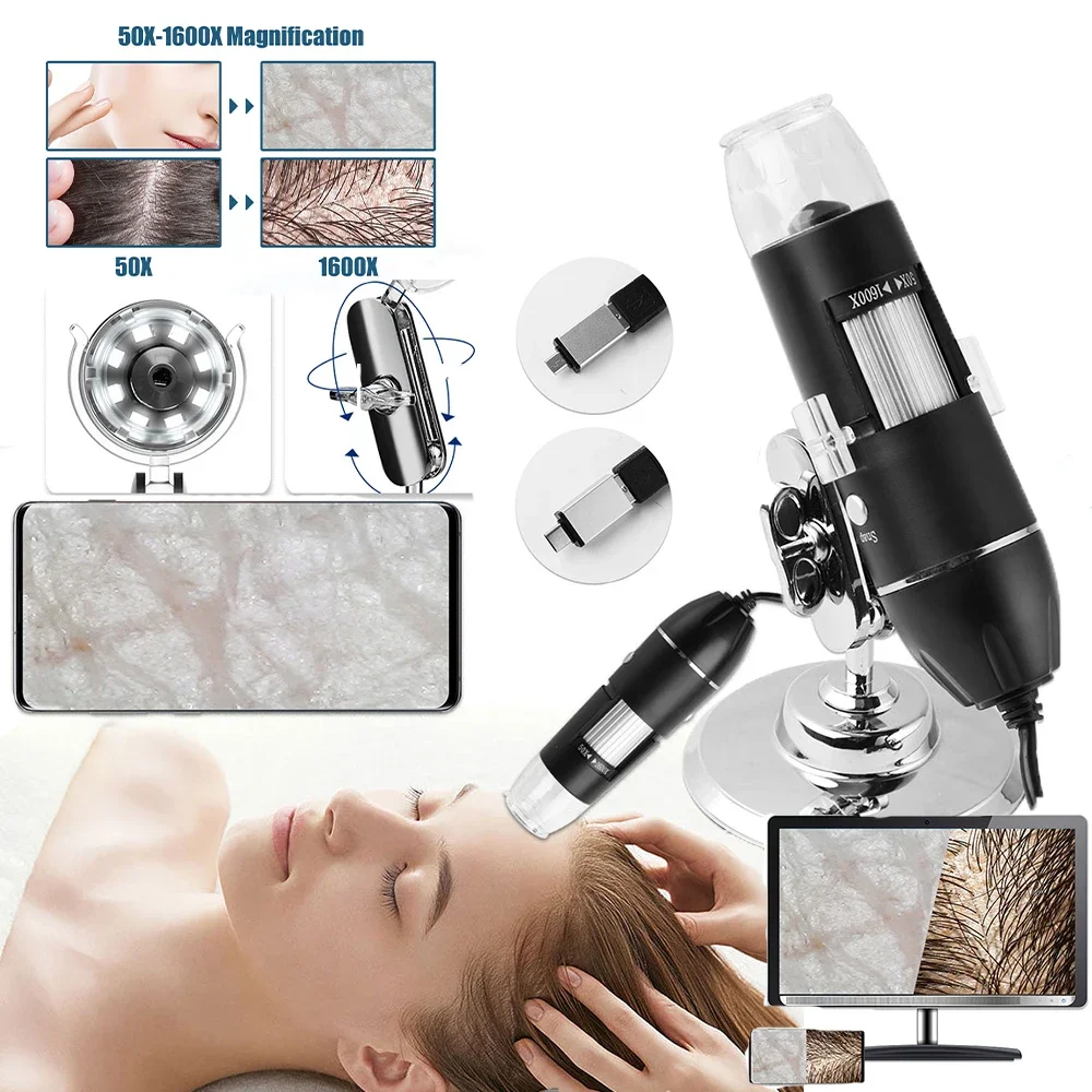 Hair Porosity Test - Professional Skin Analyzer Machine Facial Analyzer