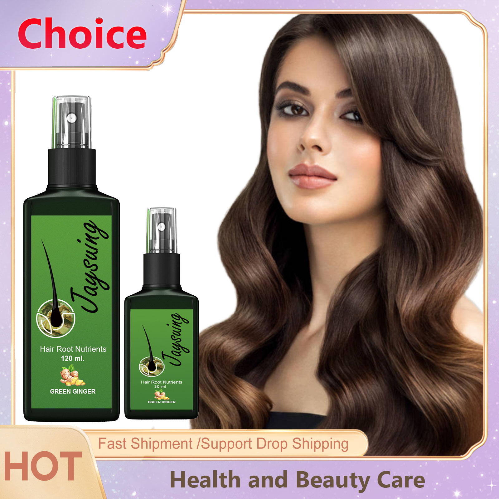 Hair Care Treatment - Hair Growth Oil Spray Nourishing Root