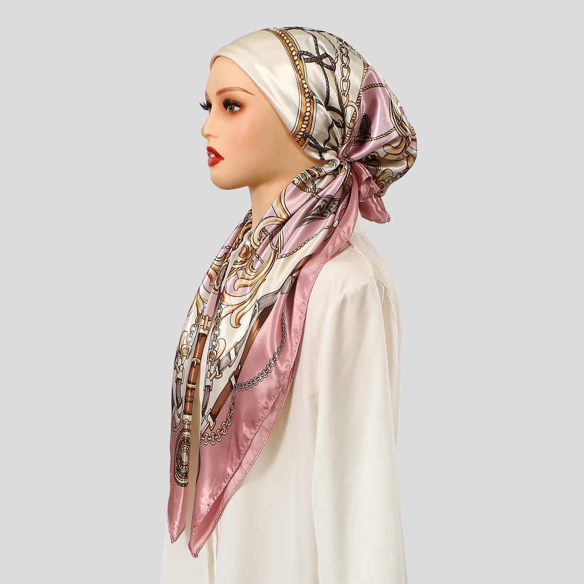 Fashion Muslim Printed Instant - огляд і ціна Satin Hair Bonnet