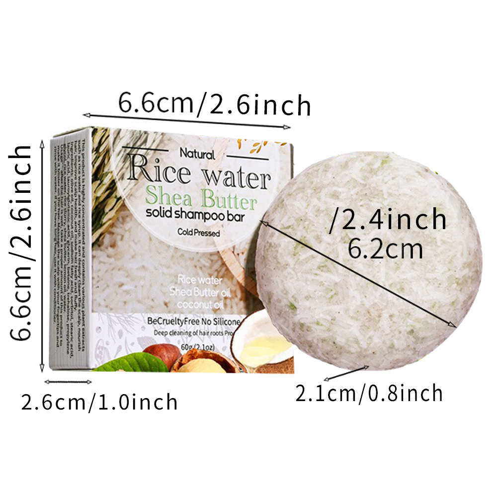 XF 60g Rice Shampoo Bar 100% N - огляд і ціна Hair Care Tonic