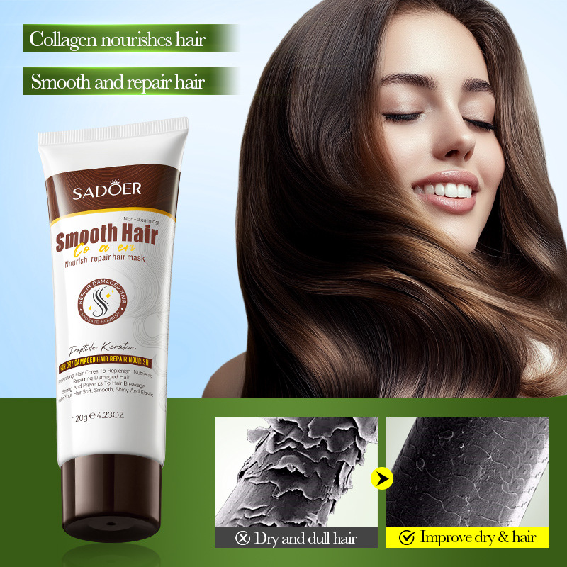 SADOER Collagen Hair Mask Prof - огляд і ціна Deep Conditioner Mask