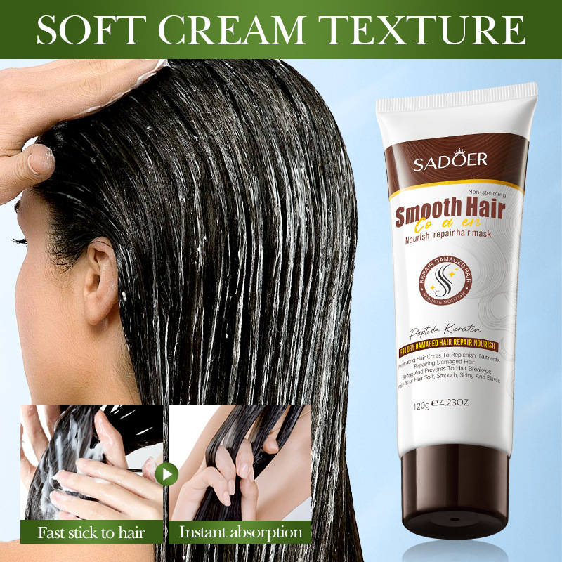 SADOER Collagen Hair Mask Prof - огляд і ціна Deep Conditioner Mask