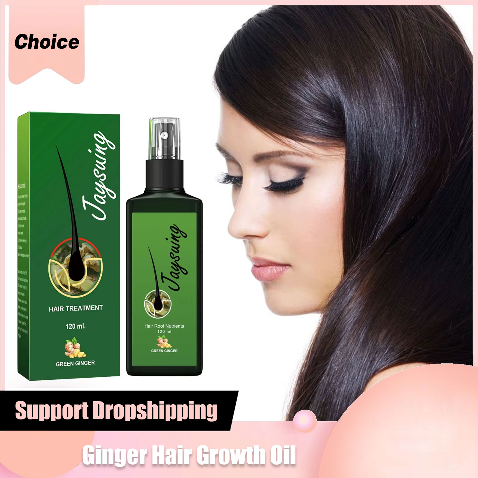 Fast Ginger Hair Growth Spray  - огляд і ціна Hair Care Treatment