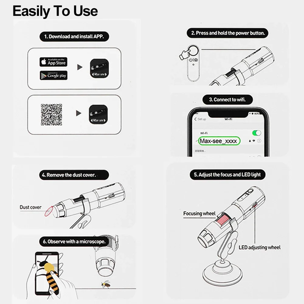 Dermatoscope Skin Analyzer Mac - огляд і ціна Hair Porosity Test