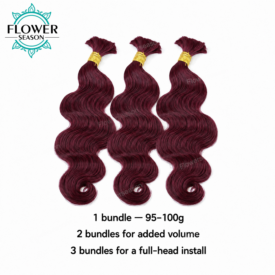 Bulk Human Hair For Braiding B - огляд і ціна Hair Care For Wavy Hair