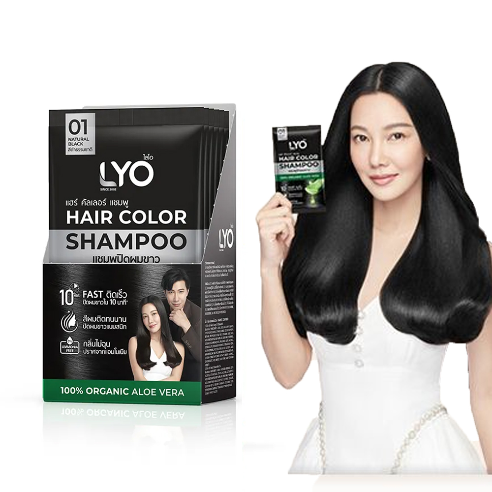 Lyo Natural Plant Hair Dyeing  - огляд і ціна Hair Care Tonic