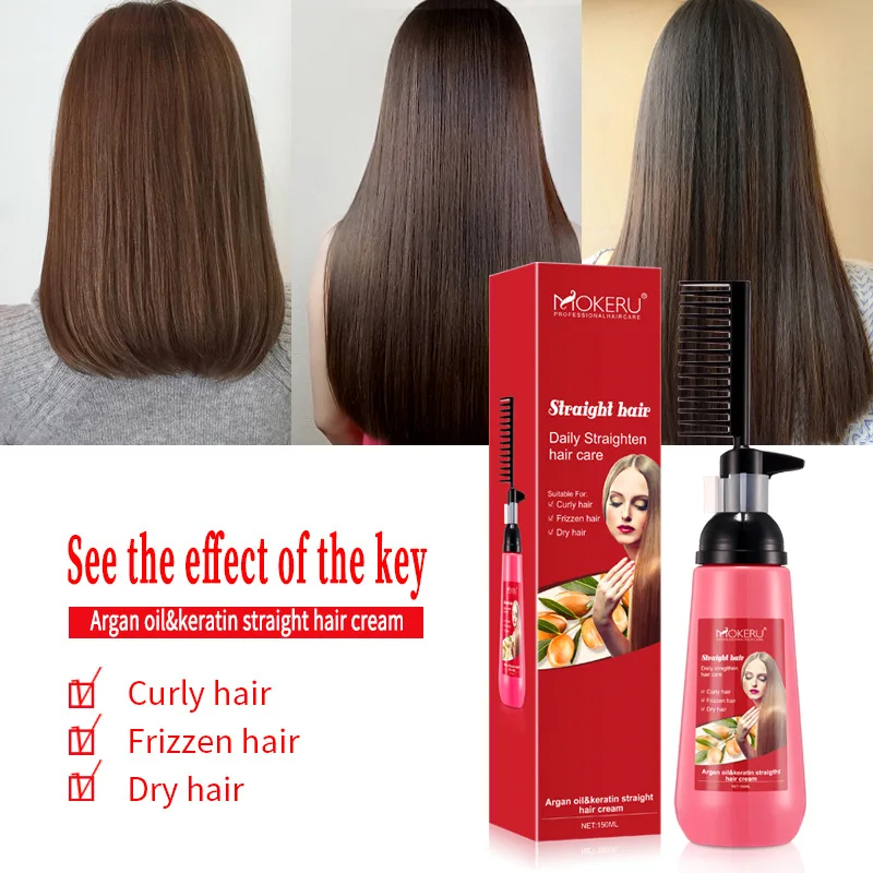 Hair Straightener Cream Herbal - огляд і ціна Hair Care Herbal