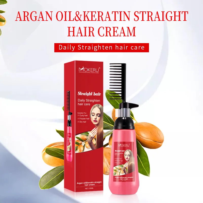 Hair Straightener Cream Herbal - огляд і ціна Hair Care Herbal