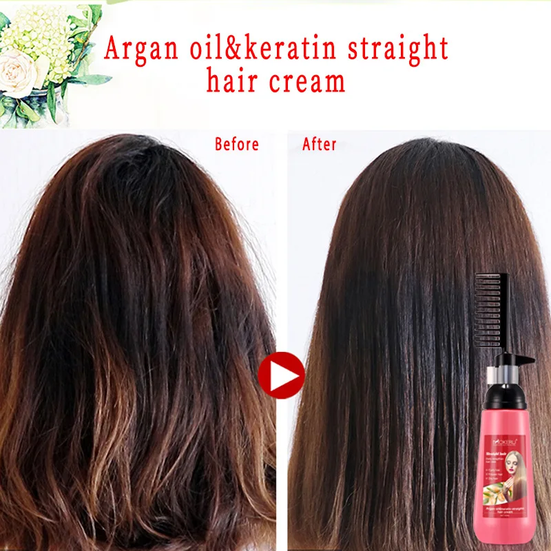 Hair Straightener Cream Herbal - огляд і ціна Hair Care Herbal