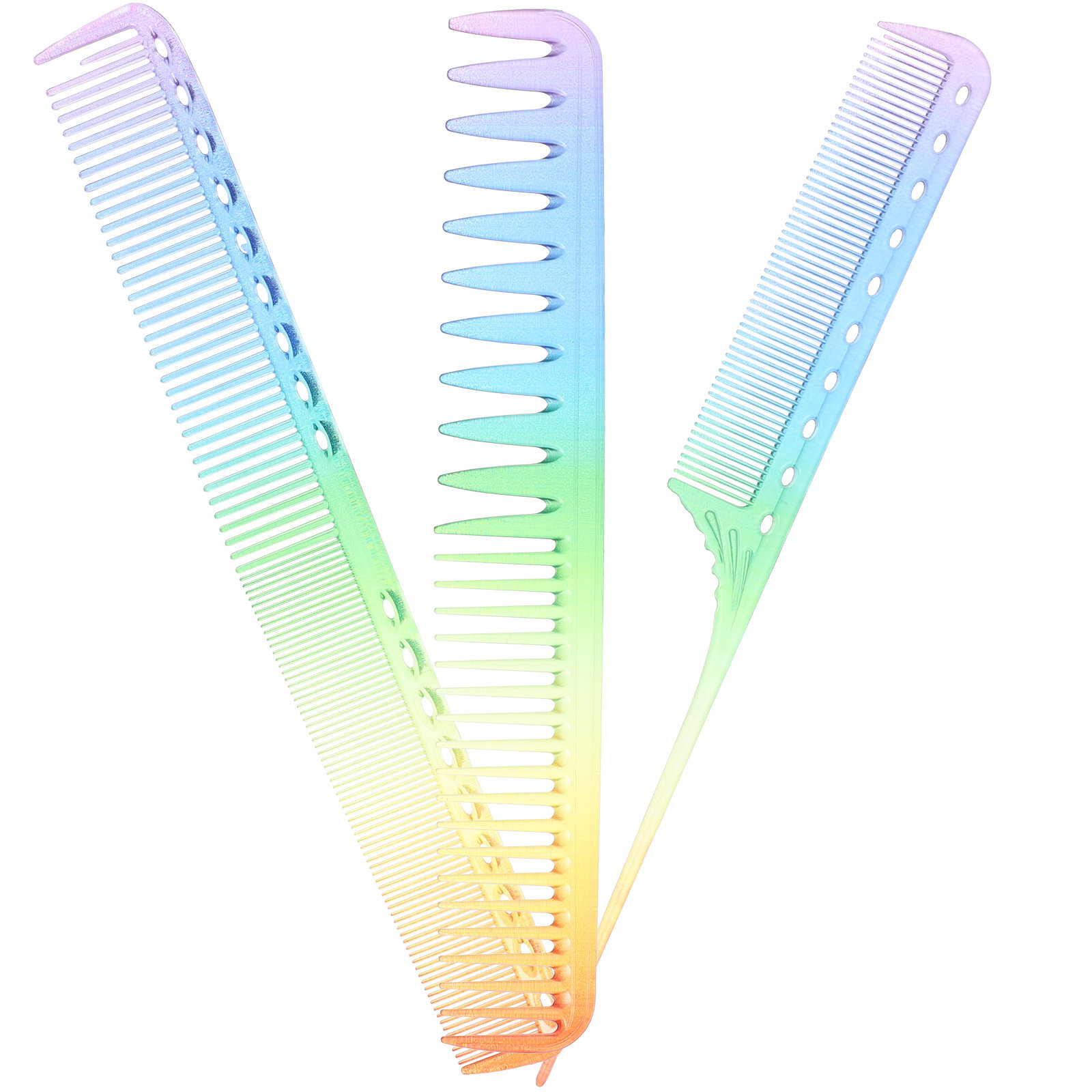 3Pcs Barber Comb Hairdressing  - огляд і ціна Hair Care In Salon