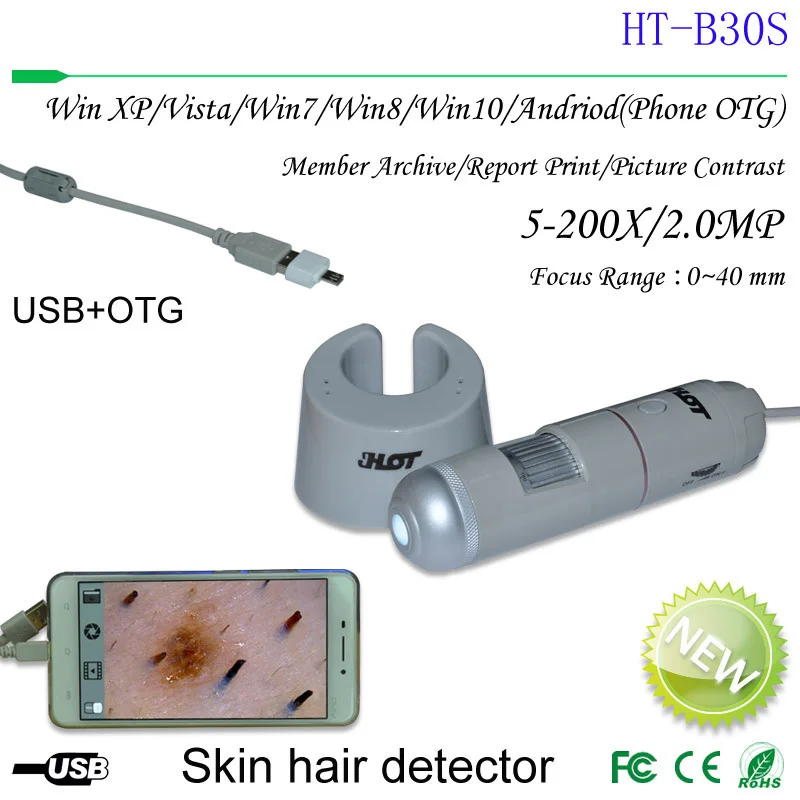 HT-B30S 5-200X Magnification P - огляд і ціна Hair Porosity Test