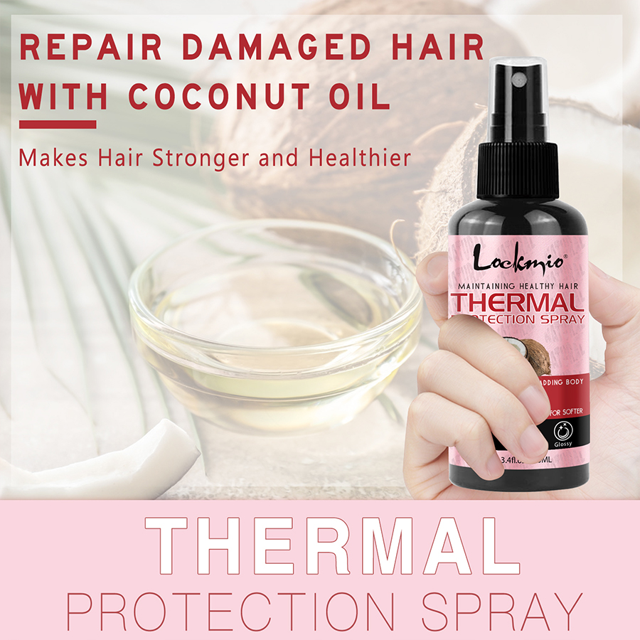 Curly Hair Care Styling 3pcs H - огляд і ціна Hair Care Heat Protectant