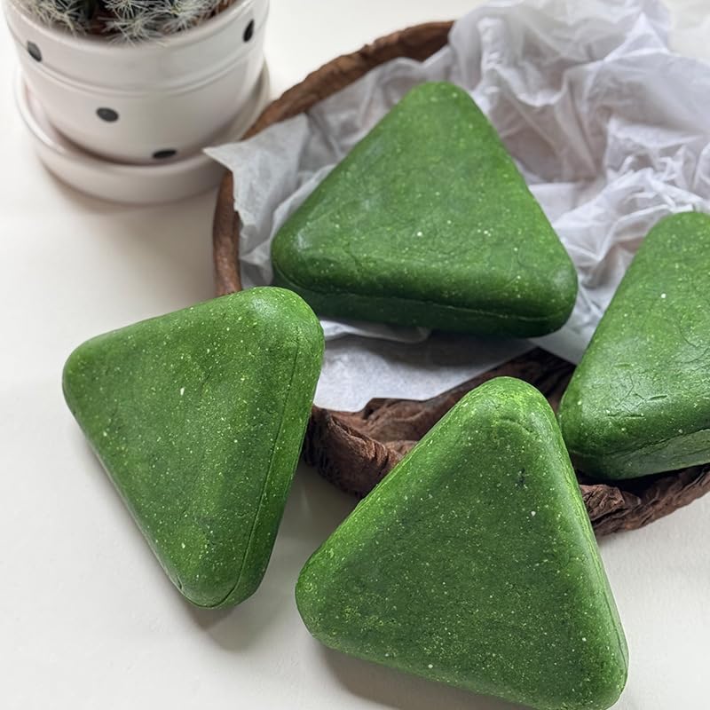 Green Triangle Soap Shampoo Ba - огляд і ціна Hair Care Herbal