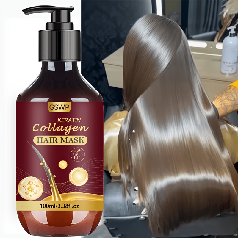 GSWP Collagen Keratin Hair Mas - огляд і ціна Hair Care Heat Protectant