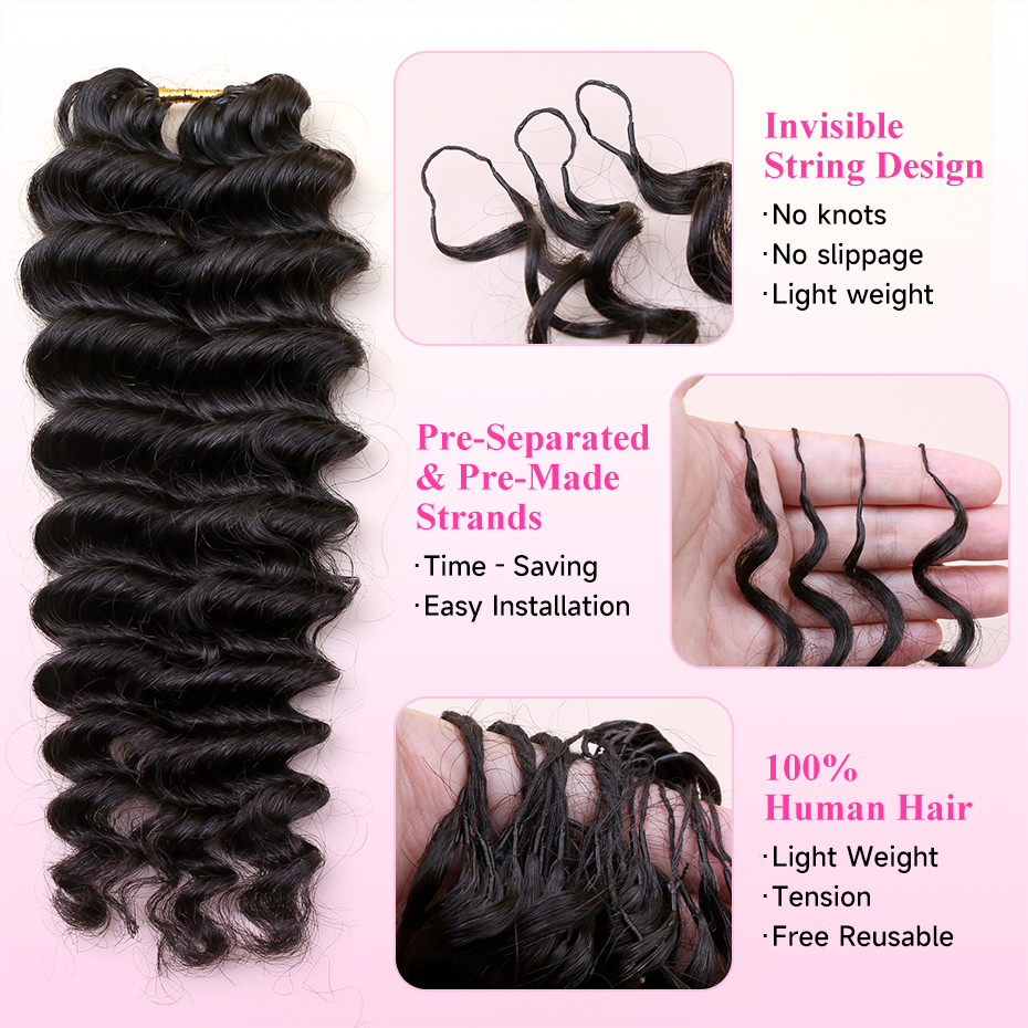 Deep Wave Feather Crochet Huma - огляд і ціна Hair Care For Wavy Hair