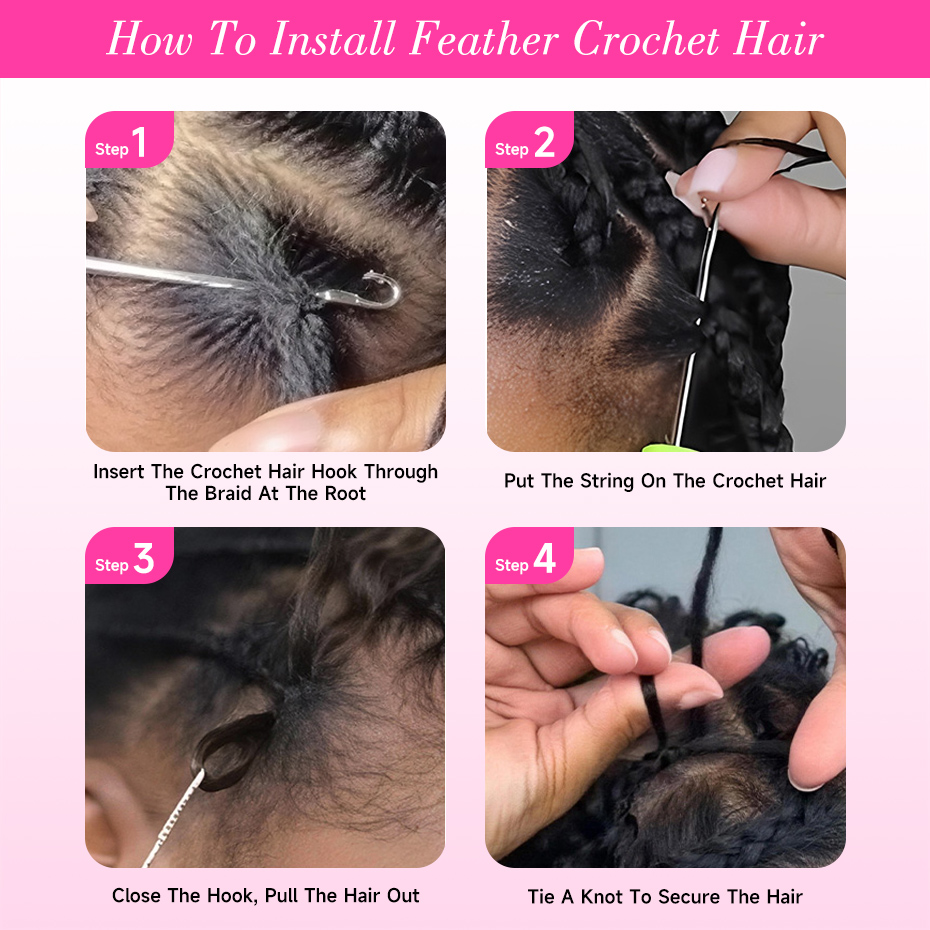 Deep Wave Feather Crochet Huma - огляд і ціна Hair Care For Wavy Hair