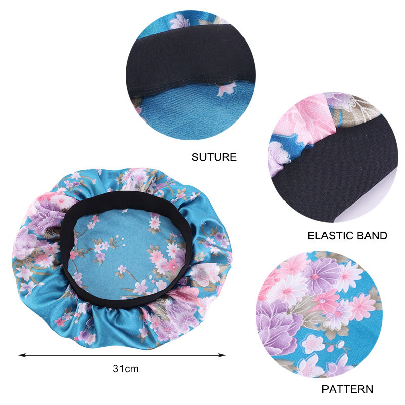 Women Satin Bonnet Elastic Wid - огляд і ціна Satin Hair Bonnet