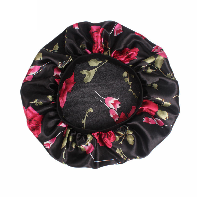 Women Satin Bonnet Elastic Wid - огляд і ціна Satin Hair Bonnet