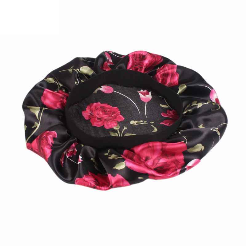 Women Satin Bonnet Elastic Wid - огляд і ціна Satin Hair Bonnet