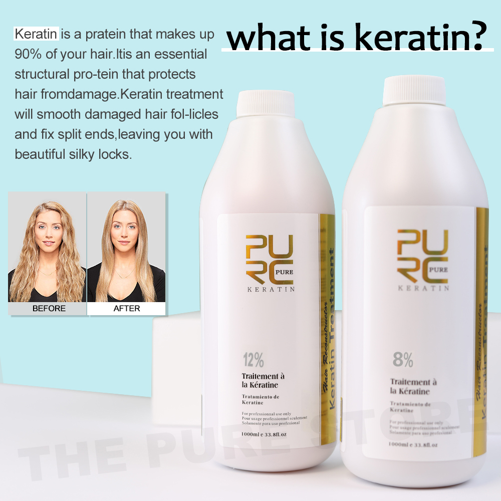 PURC 5% Keratin Smoothing Trea - огляд і ціна Hair Care In Salon