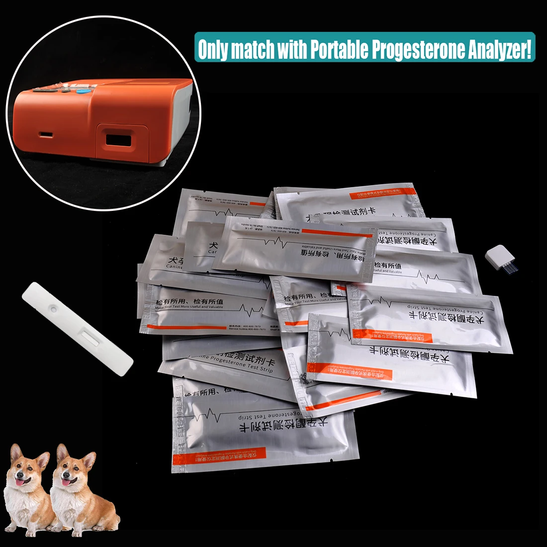 Canine Progesterone Test Strip - огляд і ціна Hair Porosity Test