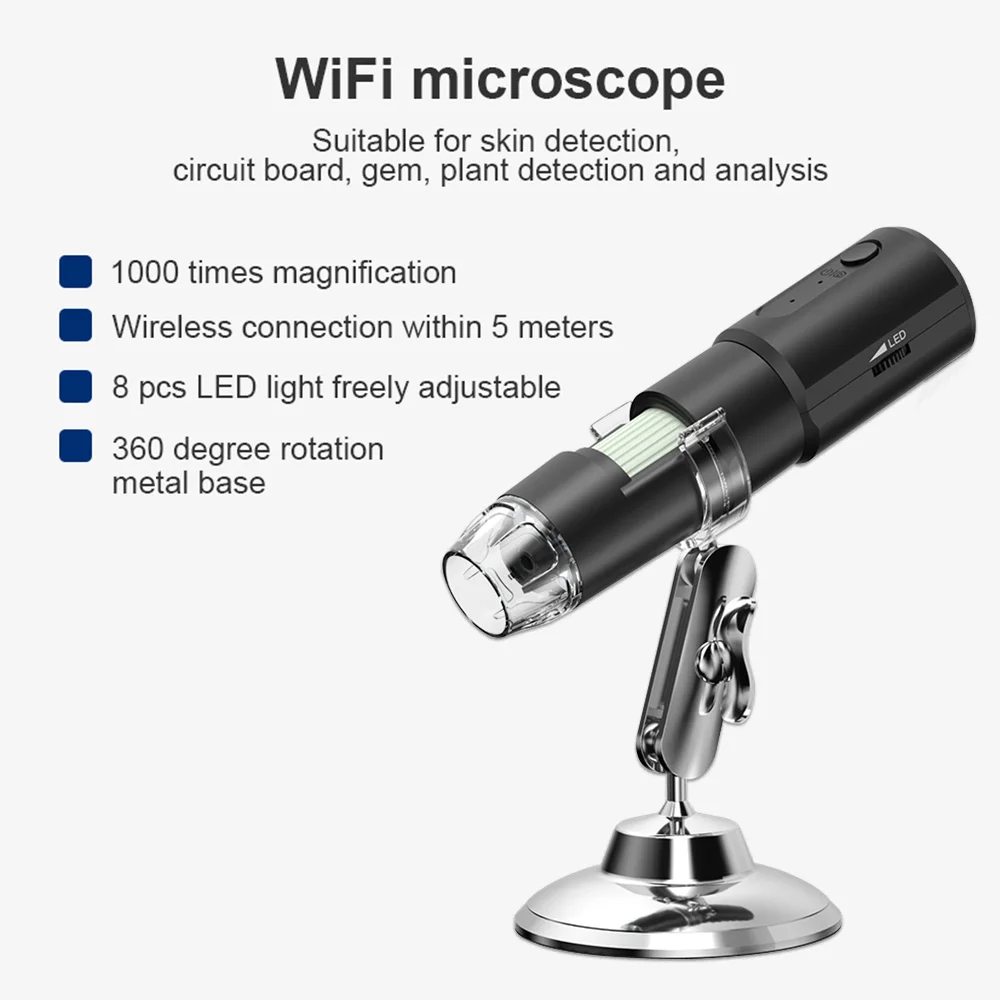 Wireless Dermatoscope Scalp Sk - огляд і ціна Hair Porosity Test