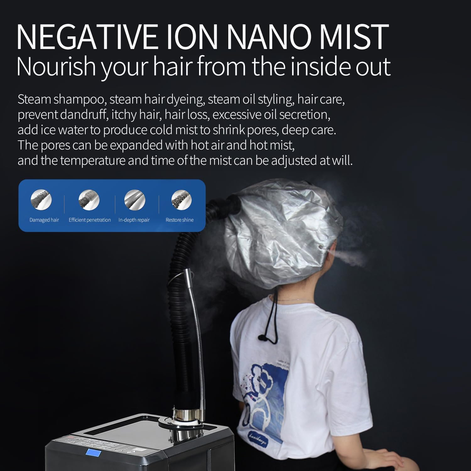 Professional Steam Perm Machin - огляд і ціна Hair Care In Salon