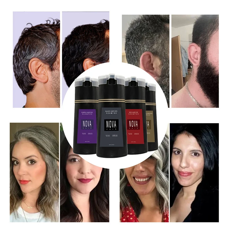 Nova Hair Dyeing Shampoo Hair  - огляд і ціна Hair Care Tonic