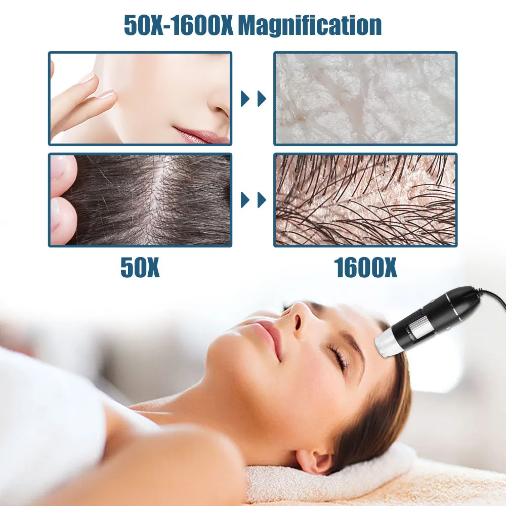 Professional Skin Analyzer Mac - огляд і ціна Hair Porosity Test