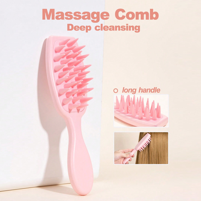 1PCS Handle Shampoo Brush Soft - огляд і ціна Hair Care Tonic