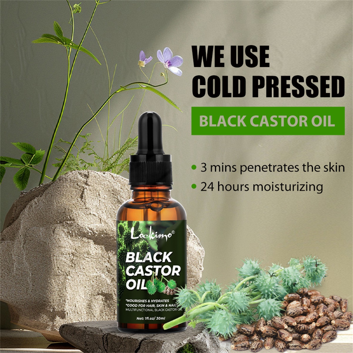 Hair Care and Growth Set Black - огляд і ціна Hair Care Heat Protectant