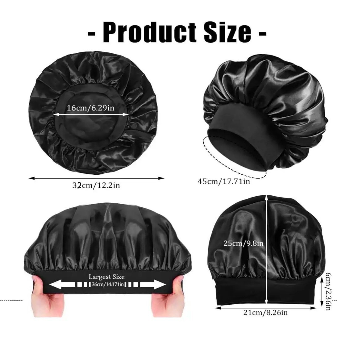 Professional Hair Styling Tool - огляд і ціна Satin Hair Bonnet