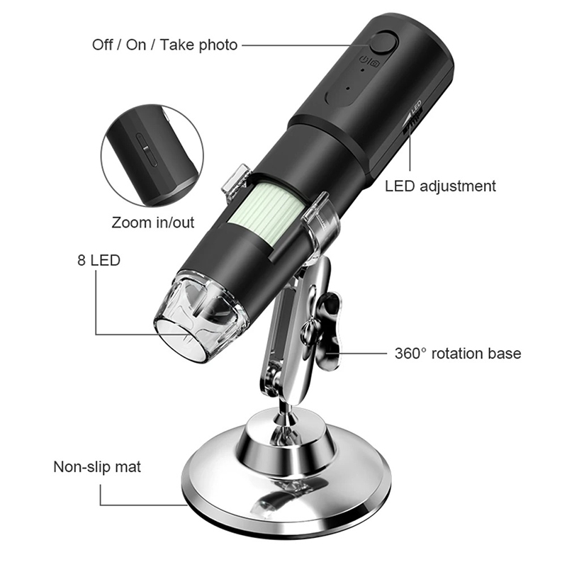 Wireless Dermatoscope Scalp Sk - огляд і ціна Hair Porosity Test